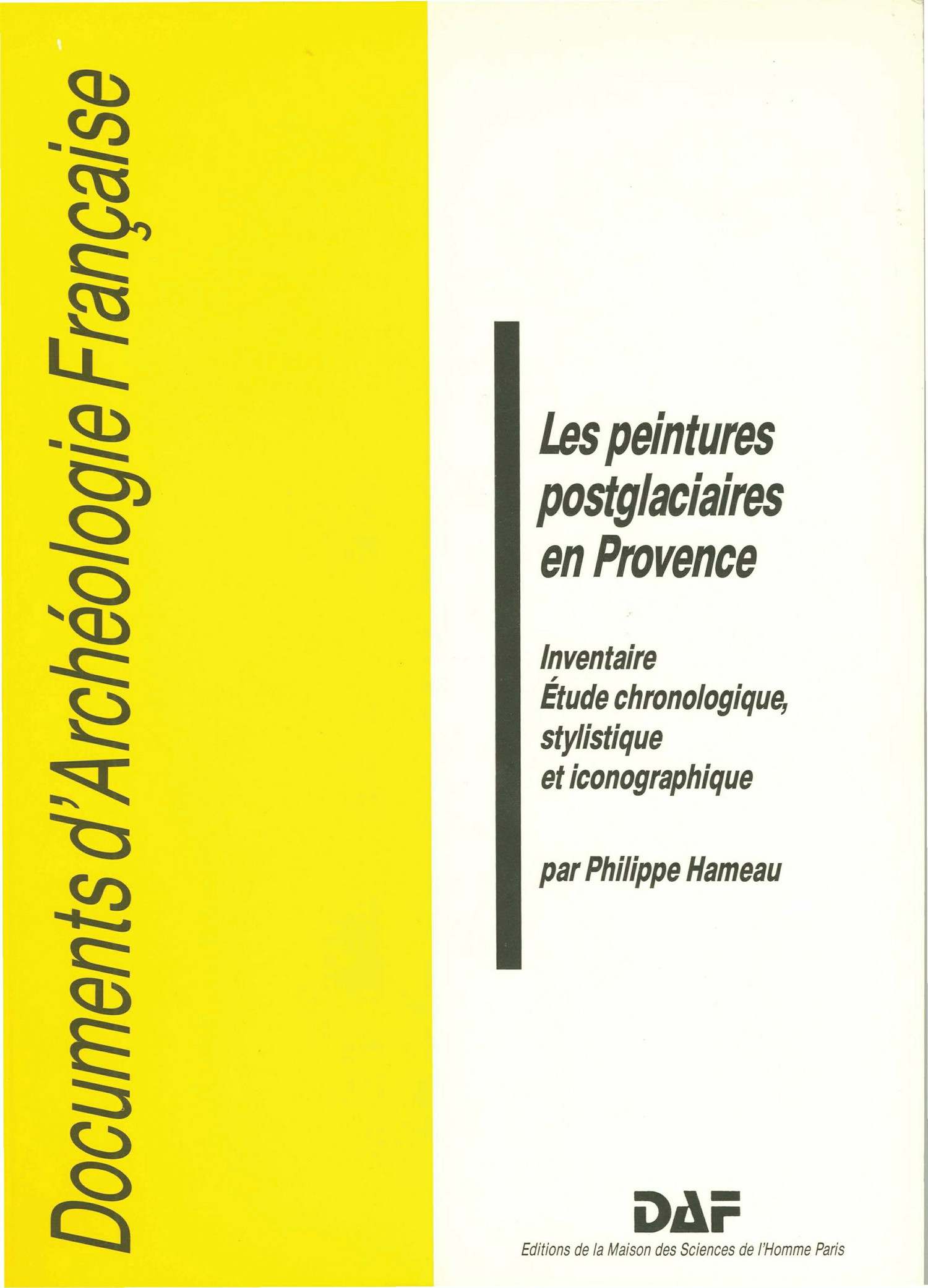 Hameau Peintures postglaciaires Provence