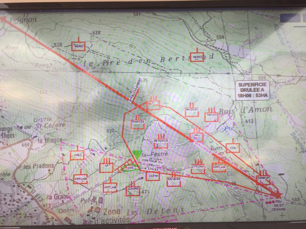 2017 53 hectares parcourus par les flammes