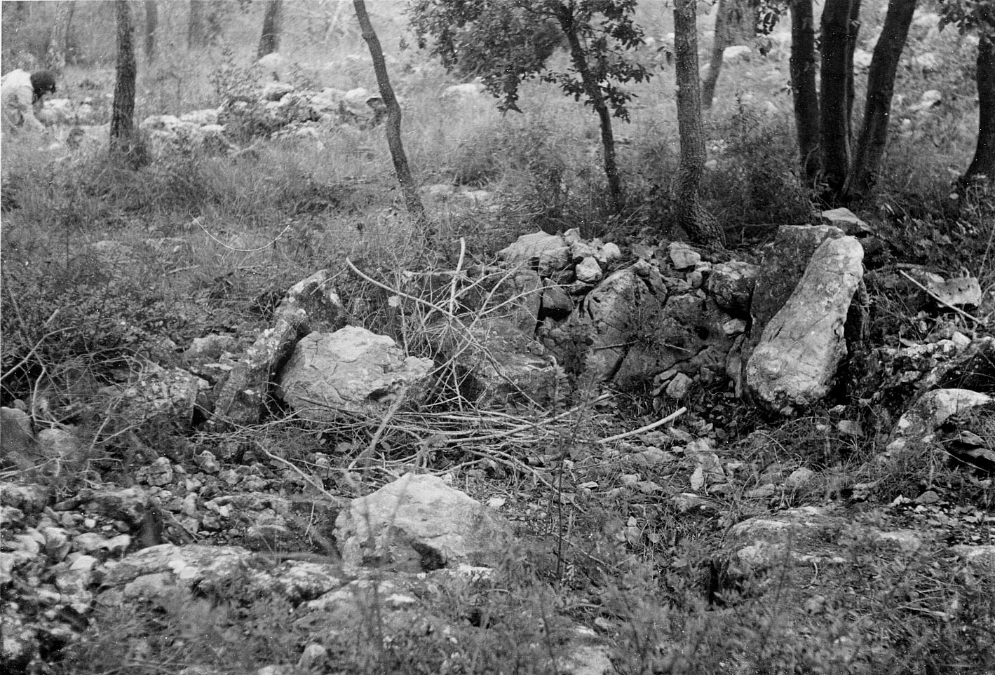 Dolmen de St Bernard Vallauris 1976
